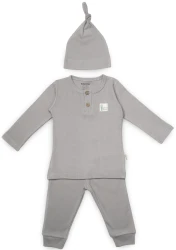 Set din 3 piese BabyCosy Bamboo Grey (3-6L) cumpăra în Chișinau. Foto 1