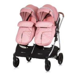 Cărucior pentru gemeni Chipolino Duo Smart Flamingo cumpăra în Chișinau. Foto 5