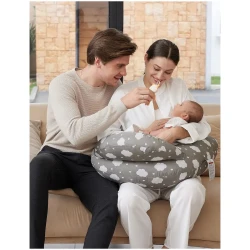 Подушка для кормления Momcozy Ajustable Grey, 60x71x14 см купить в Кишиневе. Фото 8