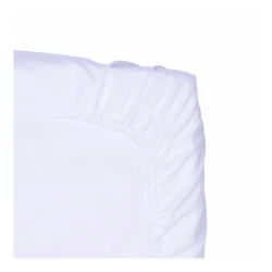 Cearșaf cu elastic Veres 142.07 pentru saltea 140x70 cm, alb cumpăra în Chișinau. Foto 1