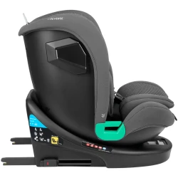 Автокресло 40-150 см (i-Size) Isofix KikkaBoo i-Reverse Dark Grey, поворотное 360 купить в Кишиневе. Фото 8