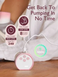 Pompa de sân electrică Momcozy S12 Pro Pink cumpăra în Chișinau. Foto 2