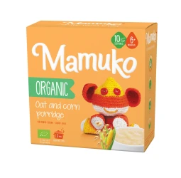 Terci Mamuko de ovaz si porumb organic (de la 6 luni +), 200g cumpăra în Chișinau. Foto 1