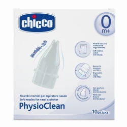 Запасные насадки для назального аспиратора Chicco, 10 шт. купить в Кишиневе. Фото 1