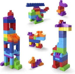 Конструктор Hape Mega Bloks, 80 элементов купить в Кишиневе. Фото 3