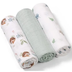Pelinci din bumbac BabyOno Extra Soft Mint (70x70 cm), 3 buc. cumpăra în Chișinau. Foto 1