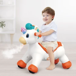 Balansoar Hola Toys 3 în 1 Unicorn cu aburi și lumini cumpăra în Chișinau. Foto 5
