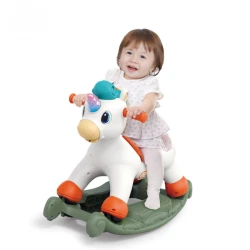 Balansoar Hola Toys 3 în 1 Unicorn cu aburi și lumini cumpăra în Chișinau. Foto 4