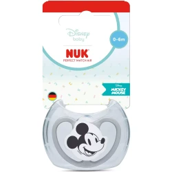 Suzeta ortodontica din silicon NUK Perfect Match Air Mickey in sort., 0-6 luni cumpăra în Chișinau. Foto 5