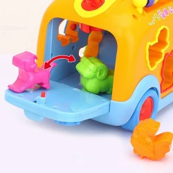 Игрушка сортер Hola Toys Веселый автобус купить в Кишиневе. Фото 2