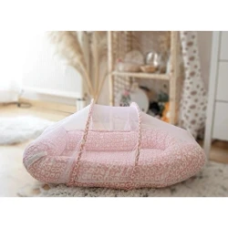 Кокон для новорожденных BabyJem Sleep Safe Pink купить в Кишиневе. Фото 2