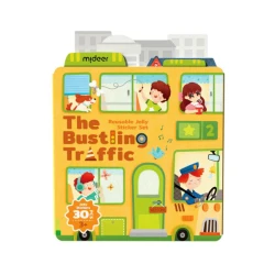 Set de creație Play-Toys Set de stickere gelatinoase reutilizabile Trafic Aglomerat cumpăra în Chișinau. Foto 3