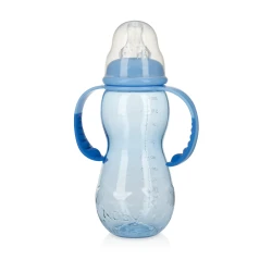 Бутылочка с ручкой из пластика Nuby Non-Drip 320 мл купить в Кишиневе. Фото 2