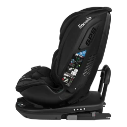 Автокресло 40-150 см (i-Size) Isofix Lionelo Bastiaan RWF Black Carbon, поворотное 360 купить в Кишиневе. Фото 2
