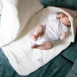 Păturică multifuncțională din bumbac BabyJem Roz, 43x80 cm cumpăra în Chișinau. Foto 4
