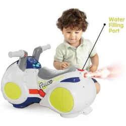 Tolocar Hola Toys Drifting Motorcycle White cumpăra în Chișinau. Foto 2