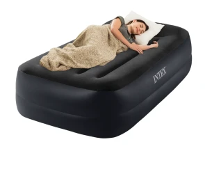 Надувной матрас Intex Velur Twin Pillow Rest Raised со встроенной изголовьем и электрическим насосом 220 В купить в Кишиневе. Фото 4