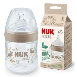 Бутылочка пластиковая NUK Nature 150 мл  купить в Кишиневе. Фото 4