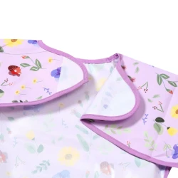 Полиэстеровый слюнявчик BabyOno Garden Розовый купить в Кишиневе. Фото 2