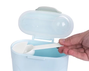 Dozator lapte praf cu lingurița KikkaBoo Blue, 130g cumpăra în Chișinau. Foto 4