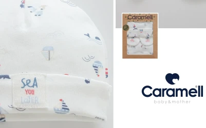 Комплект из 3 штук Caramell Marine Ivory (0М) купить в Кишиневе. Фото 2