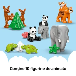 Set construcție Lego Duplo 3in1 Wild Animal Families, 92 elemente cumpăra în Chișinau. Foto 8