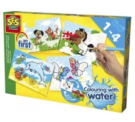 Водная раскраска SES Creative "Мои первые рисунки" купить в Кишиневе. Фото 1