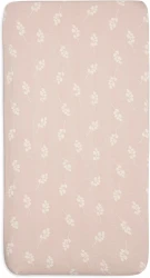 Простыня на резинке Jollein Jersey Twig Wild Rose, 120x60 см купить в Кишиневе. Фото 2