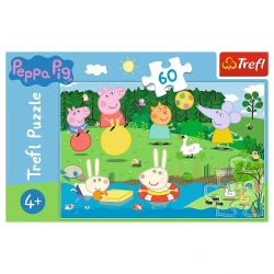 Пазл Trefl Peppa Pig Holiday Fun, 60 элементов купить в Кишиневе. Фото 2