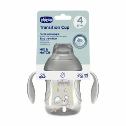 Cana de tranziție Chicco Grey (4+ luni), 200 ml cumpăra în Chișinau. Foto 2