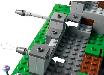 Конструкторы LEGO Minecraft The Sword Outpost, 427 элементов купить в Кишиневе. Фото 6