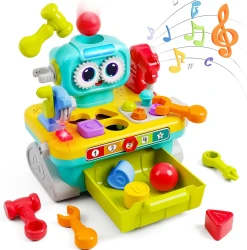 Игрушка-сортер Hola Toys "Робот-мастерская" купить в Кишиневе. Фото 1