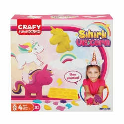 Набор для лепки Crafty Dough Magical Unicorn, 11 элементов купить в Кишиневе. Фото 1