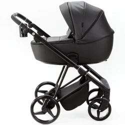Carucior 2 in 1 Adamex Blanc Deluxe Black cumpăra în Chișinau. Foto 3