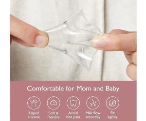 Накладки на грудь Momcozy Silicone, 17 мм купить в Кишиневе. Фото 3