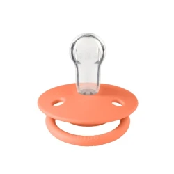 Пустышка круглая из силикона Bibs De Lux Papaya (0-36 мес.) купить в Кишиневе. Фото 2