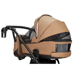 Коляска 2 в 1 Angelina Enigma Premium Eco Leather Dawn Pink купить в Кишиневе. Фото 8
