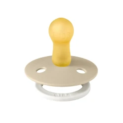 Suzetă rotundă din latex Bibs Glow Vanilla Ambalaj premium, 6-18 luni cumpăra în Chișinau. Foto 3