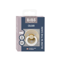 Suzetă rotundă din latex Bibs Glow Vanilla Ambalaj premium, 6-18 luni cumpăra în Chișinau. Foto 1