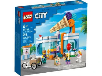 Set construcție LEGO City Ice-Cream Shop, 296 elemente cumpăra în Chișinau. Foto 1