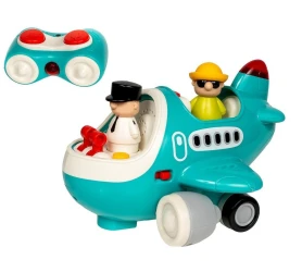 Самолёт на радиоуправлении Hola Toys со звуковыми и световыми эффектами купить в Кишиневе. Фото 2