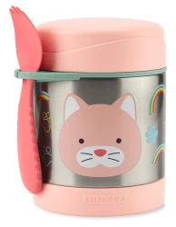 Термос Skip Hop Zoo Cat 325 мл, 3 года+ купить в Кишиневе