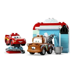 Set construcție Lego Duplo Distracție la spălătorie cu Fulger McQueen și Bucșa, 29 elemente cumpăra în Chișinau. Foto 1