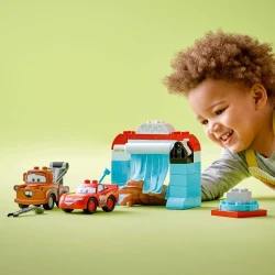 Set construcție Lego Duplo Distracție la spălătorie cu Fulger McQueen și Bucșa, 29 elemente cumpăra în Chișinau. Foto 5