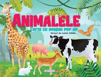 Книга Животные. Книга с pop-up иллюстрациями купить в Кишиневе. Фото 1