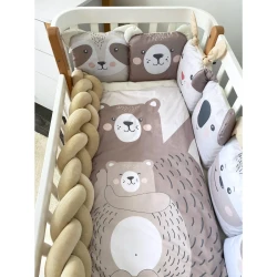 Комплект в кроватку Veres Zoo Beige (6 предметов), 120x60 cм купить в Кишиневе. Фото 3