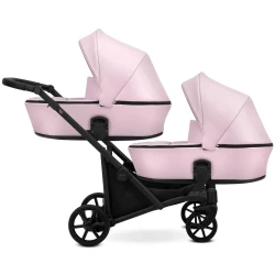 Коляска для двойни 2 в 1 Kunert Brav Duo Baby Pink Eco купить в Кишиневе