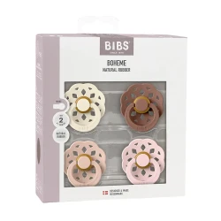Suzetă rotundă din latex Bibs Boheme Ivory & Blush & Woodchuck & Blossom (6-18 luni), 4 buc. cumpăra în Chișinau. Foto 2