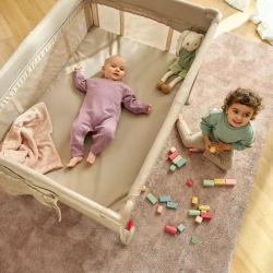 Кроватка манеж Lionelo Laura Beige Sand купить в Кишиневе. Фото 9