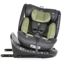 Scaun auto 40-150 cm (i-Size) Isofix Moni Draco Olive Green, rotativ 360 cumpăra în Chișinau. Foto 4